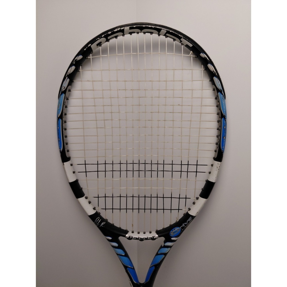 Babolat Drive Jr 23 Tennis Racket Blue Fast Shipping - Picture 2 of 9